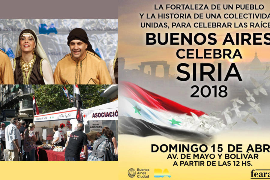 Buenos Aires celebra Siria: NUEVA FECHA