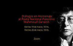 Ciclo académico en homenaje a Mahmoud Darwish