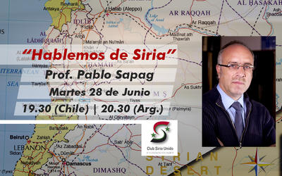 Club Sirio Unido de Chile auspicia charla sobre Siria Club Sirio Unido de Chile auspicia charla sobre Siria