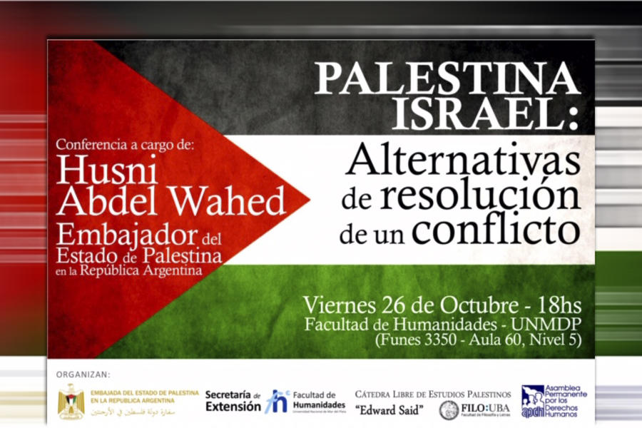 Conferencia sobre Palestina en Mar del Plata