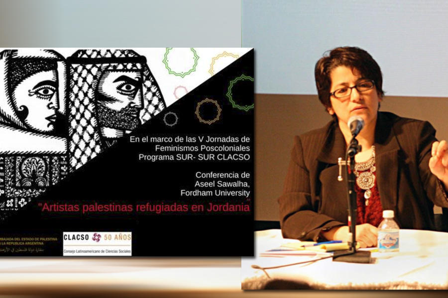 Conferencia: “Artistas palestinas refugiadas en Jordania”