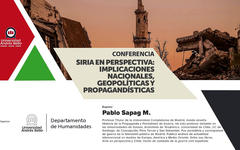 Magistral conferencia de Pablo Sapag sobre Siria