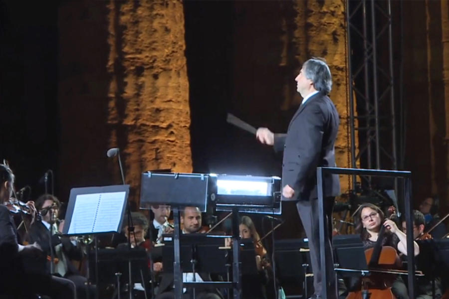Siria invitada de honor en el concierto de la amistad en Italia