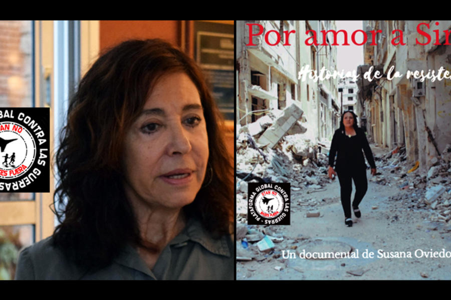 “Por Amor a Siria”: Susana Oviedo en Argentina