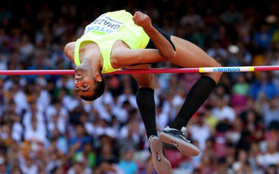 Bronce para Siria en salto en alto Bronce para Siria en salto en alto