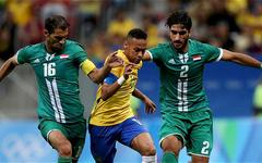 JJ.OO: Irak enfrentó a Brasil y demostró su fortaleza