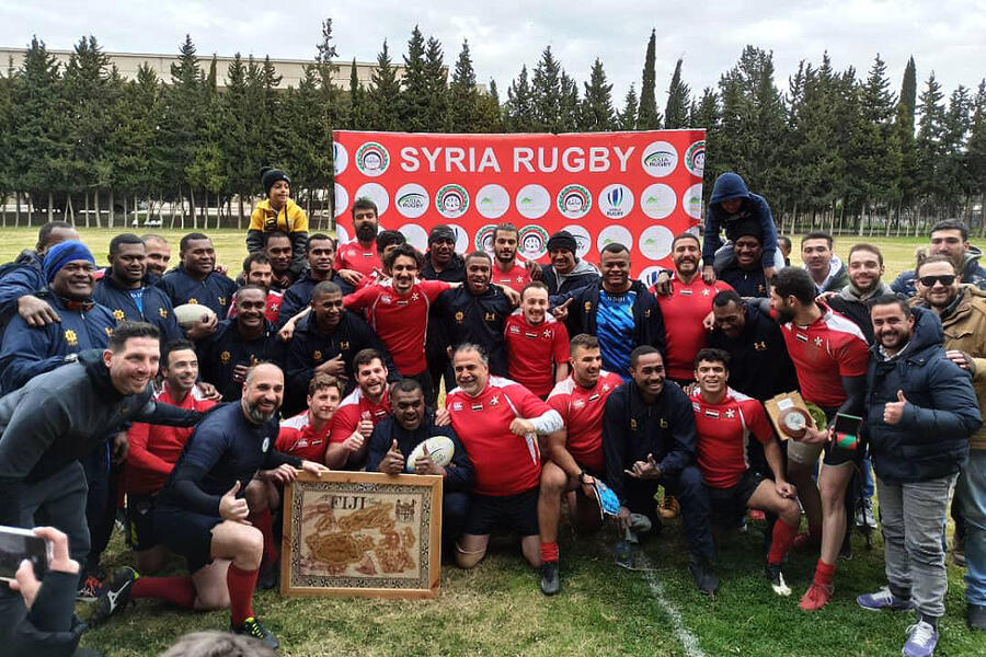 La selección siria de rugby participa en el Campeonato Árabe en Emiratos