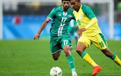 La selección de fútbol iraquí enfrentó a Sudáfrica y empataron 1-1.