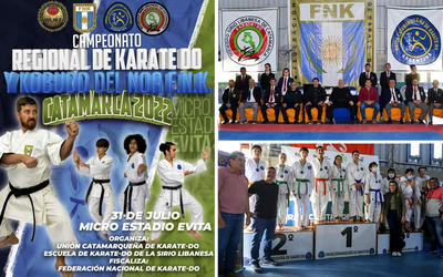 Nueva gran performance del karate de la Sirio Libanesa de Catamarca