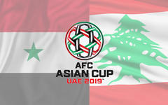 Siria y Líbano, listos para la Copa Asia