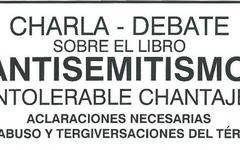 Presentación libro “Antisemitismo: El intolerable chantaje”