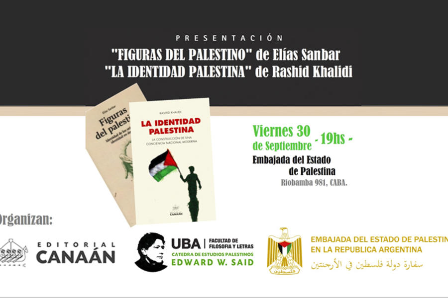 Presentación Libro “Identidad Palestina” y “Figuras del Palestino”