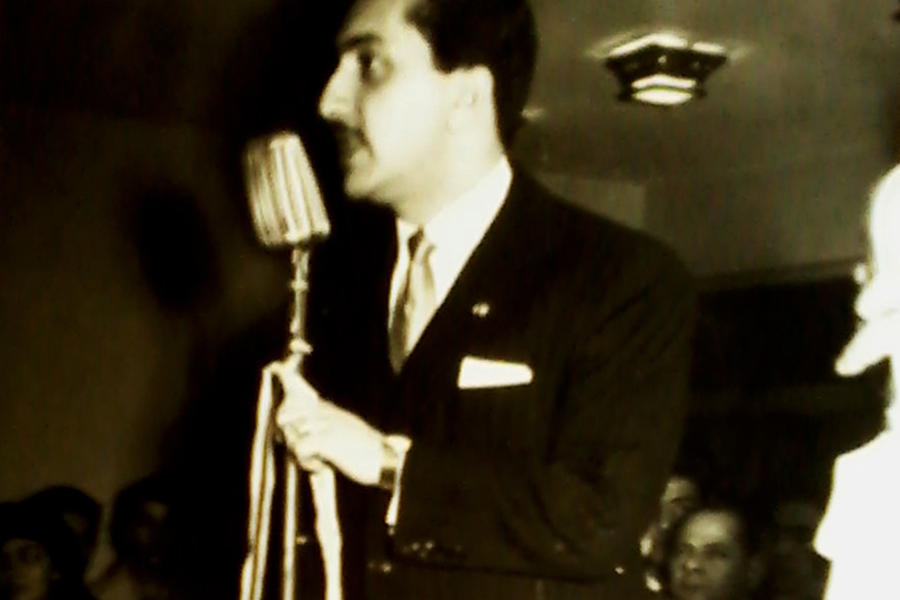 Acto de Fundación de "Patria Árabe" en salones de Radio Antártida (15 de junio de 1957)
