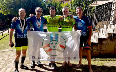 “Me decidí a llevar una bandera del Club Sirio Libanés para alzarla siempre” “Me decidí a llevar una bandera del Club Sirio Libanés para alzarla siempre”