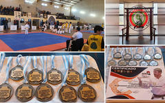 Catamarca: La Escuela de Karate de la Sociedad Sirio Libanesa realizó campeonato escolar