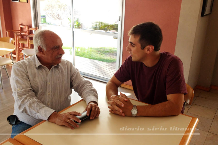Adib Attie entrevistado por Alexis Samir Isber para el Diario Sirio Libanés.