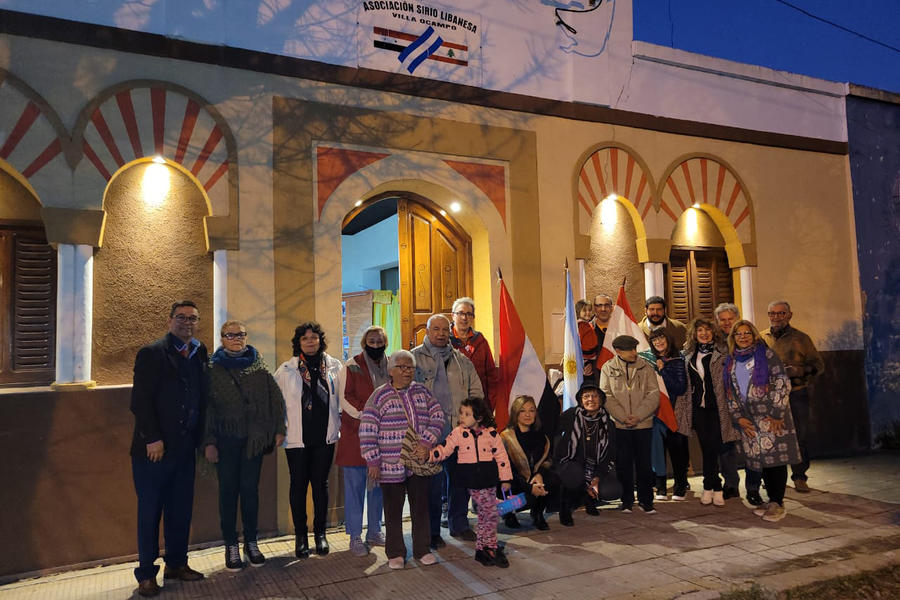 Delegación de CAIIL visitó la Asociación Sirio Libanesa de Villa Ocampo