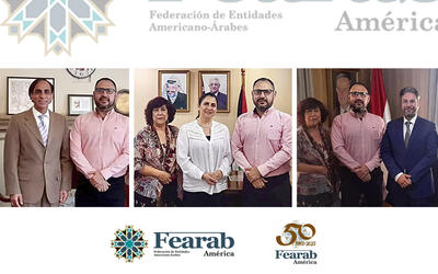 Directivos de Fearab América inician serie de visitas protocolares Directivos de Fearab América inician serie de visitas protocolares