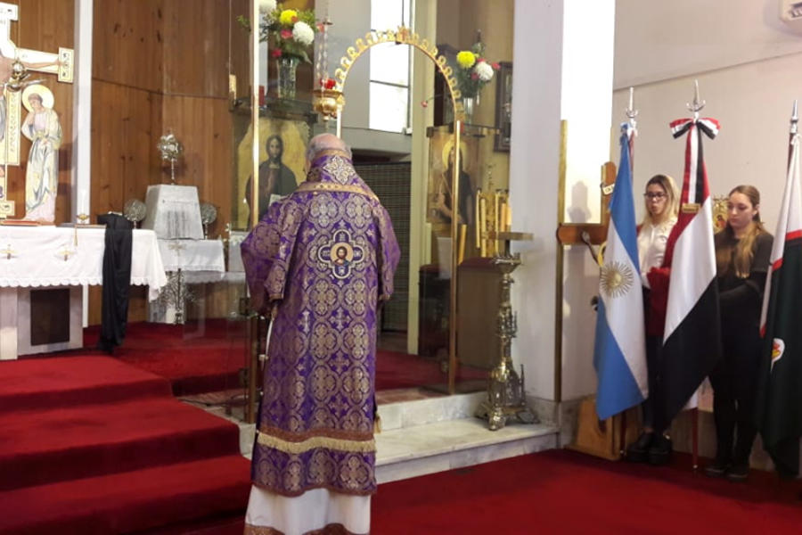El Club Sirio de Rosario celebró misa por el 72º Aniversario