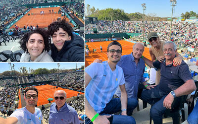 El Club Sirio Libanés presente en los partidos de la Copa Davis El Club Sirio Libanés presente en los partidos de la Copa Davis
