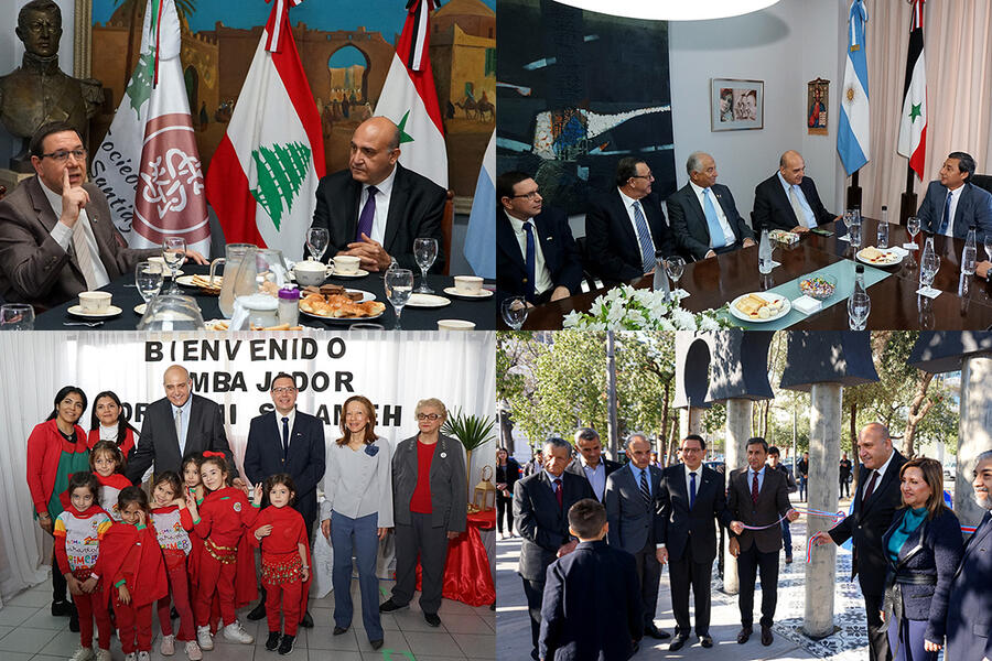 Santiago del Estero: la Sociedad Sirio Libanesa celebra los 79 años de su sede social junto al Embajador de Siria