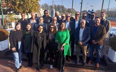 Almuerzo con diplomáticos en el Club Sirio Libanés Almuerzo con diplomáticos en el Club Sirio Libanés