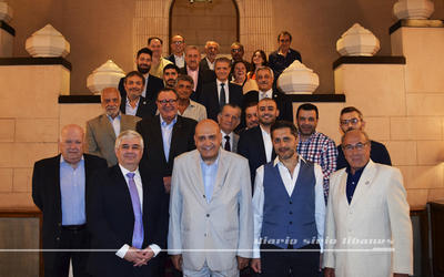 Despedida al Encargado de Negocios de Siria en el CSLBA Despedida al Encargado de Negocios de Siria en el CSLBA