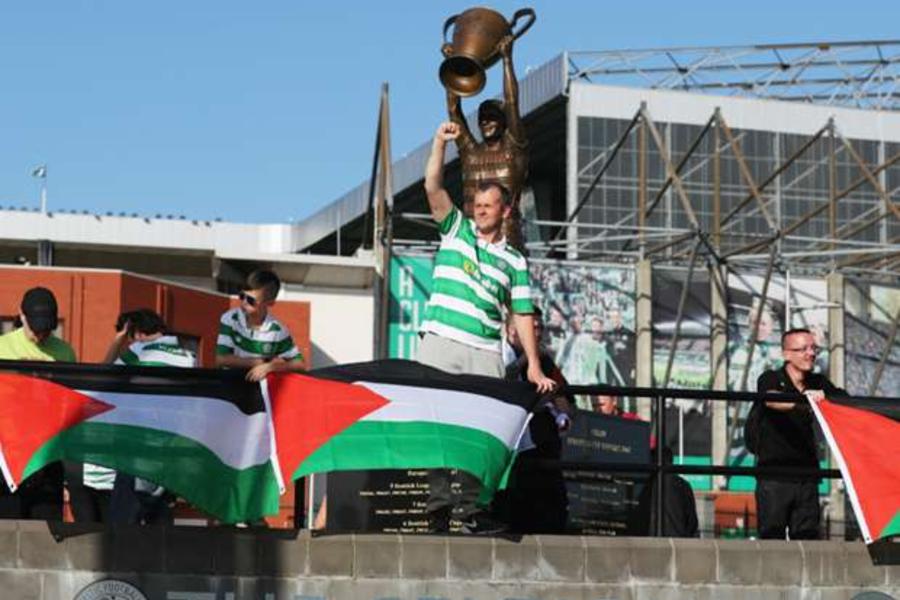 Hinchas de Celtic donan 130 mil libras a organizaciones palestinas