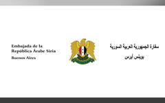 La Embajada de Siria abre Libro de Condolencias