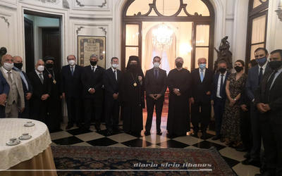 La Embajada de Siria homenajeó al embajador Zavalla La Embajada de Siria homenajeó al embajador Zavalla