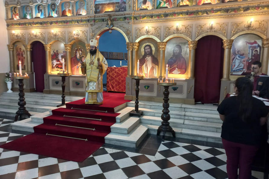 Monseñor Santiago El Khoury ofició misa en la Parroquia San Jorge | Salta, Julio 24, 2022 (Foto: Parroquia San Jorge)