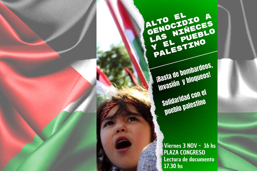 Pérez Esquivel convoca a movilización en solidaridad con el Pueblo Palestino