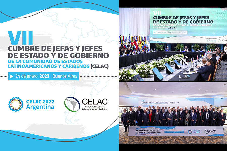 VII Cumbre de la CELAC | Buenos Aires, enero 24, 2023 (Foto: Cancillería Argentina / CELAC)