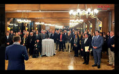 Celebración del 77º Aniversario de la Independencia de Siria | Santiago, Abril 17, 2023 (Foto: SANA)