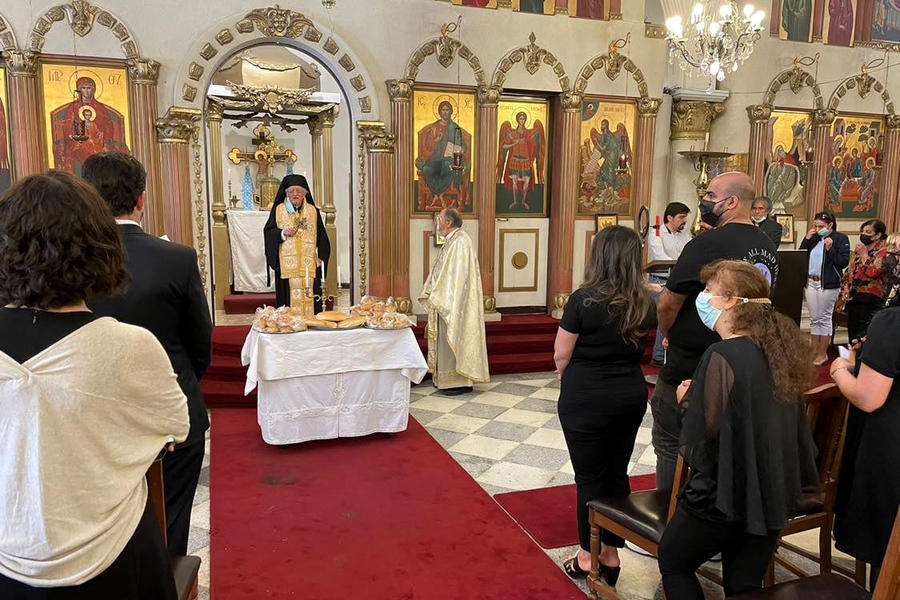 Chile: Rezo por Siria en la Catedral San Jorge de Santiago