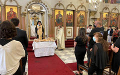 Chile: Rezo por Siria en la Catedral San Jorge de Santiago