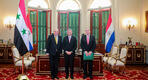 El Presidente de Paraguay, Sr. Mario Abdo Benítez, recibió las cartas credenciales del Dr. Sami Salameh, Embajador no residente de la República Árabe Siria (Foto: Presidencia Paraguay)