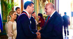 El nuevo mandatario paraguayo, Santiago Peña Palacios, recibió las felicitaciones del Sr. Embajador de Siria S.E. Sami Salameh, en representación del presidente Bashar al-Asad (Foto: Embajada de Siria en Argentina)