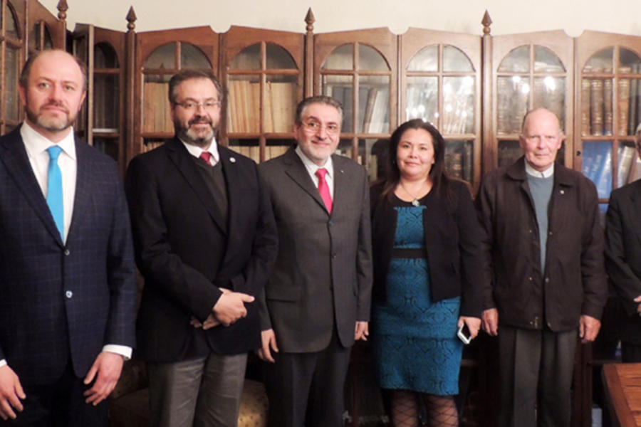 Embajador de Siria en Chile invitado a inicio de año académico de Ciencias Jurídicas