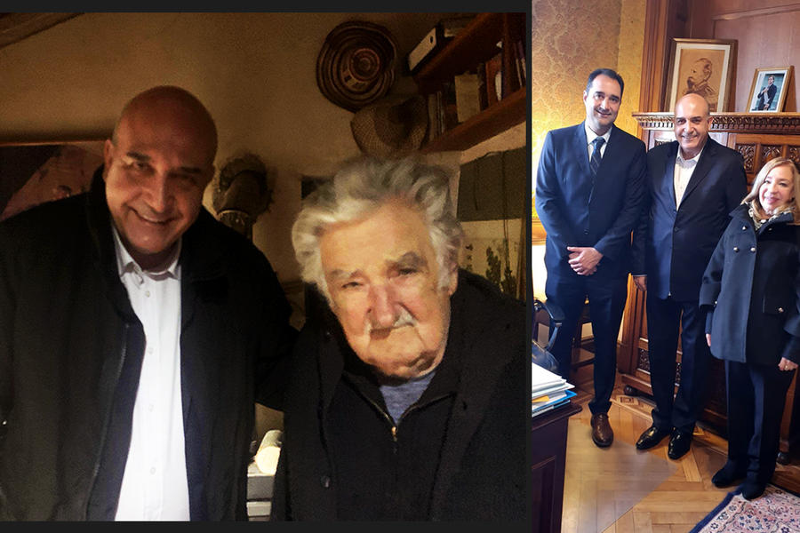 Uruguay: el Embajador de Siria visitó al ex presidente Mujica