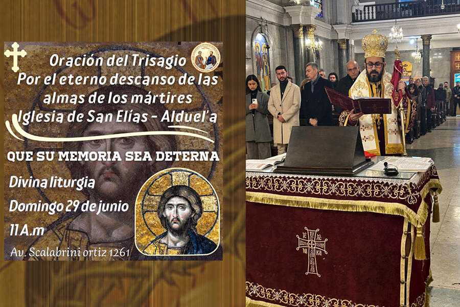 Buenos Aires: Comunidad Antioquena realizó oficio fúnebre por los mártires de San Elías
