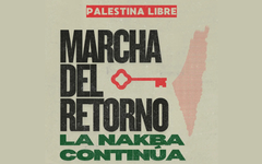 Buenos Aires: marcha por el retorno palestino a 78 años de la Nakba