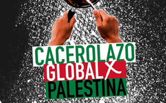 Buenos Aires se suma al cacerolazo global en solidaridad con Palestina