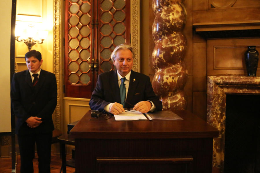 Sr. Embajador de la República del Líbano, Dn. Antonio Andary