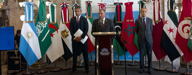 La Embajada de la Liga Árabe celebró el 80º Aniversario de la organización