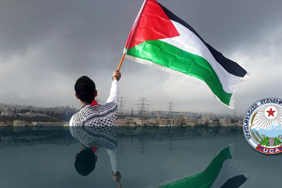 La Unión Cultural Armenia junto al pueblo palestino
