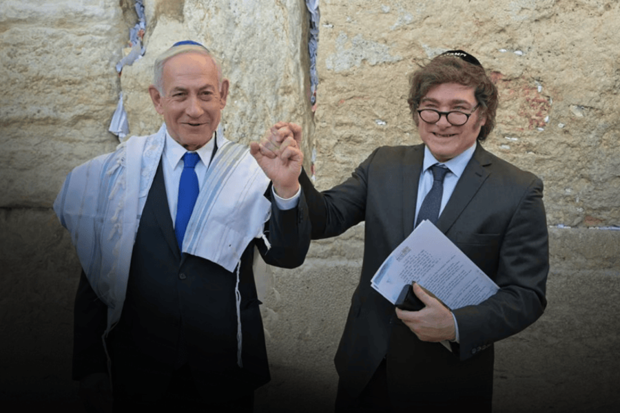 Netanyahu planea visita oficial a Argentina con apoyo del gobierno de Milei