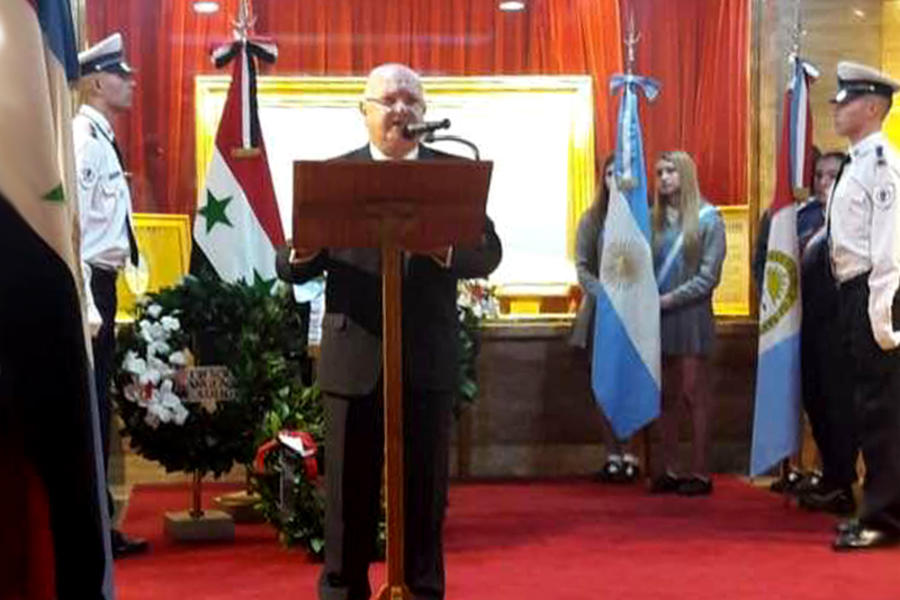 Rosario celebró el 73° Aniversario de la Independencia de Siria