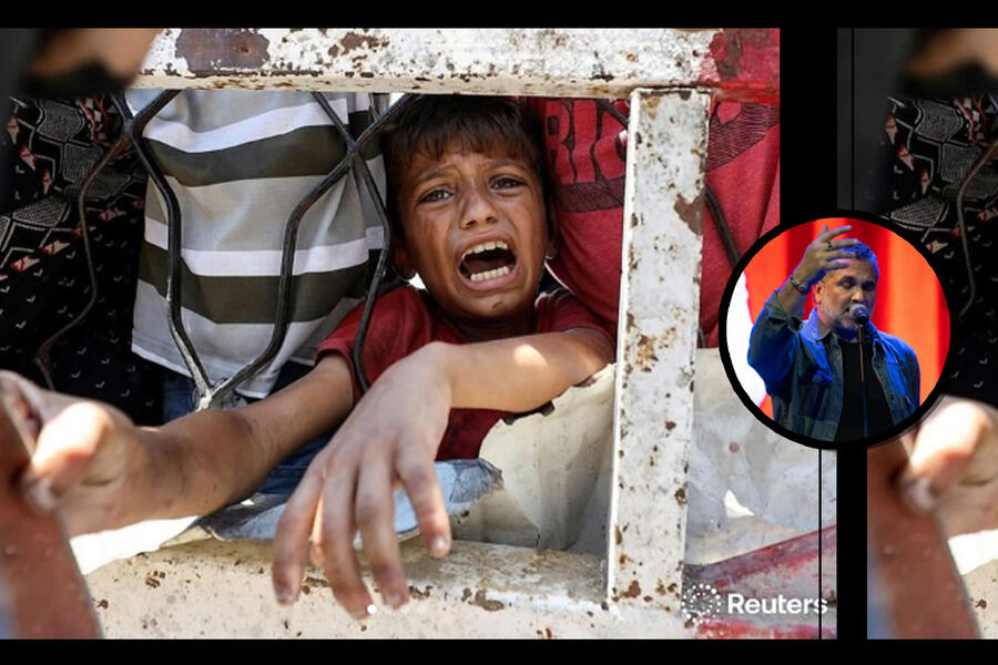 Sentida editorial por Palestina en la TV argentina