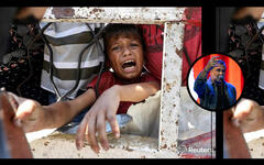 Sentida editorial por Palestina en la TV argentina
